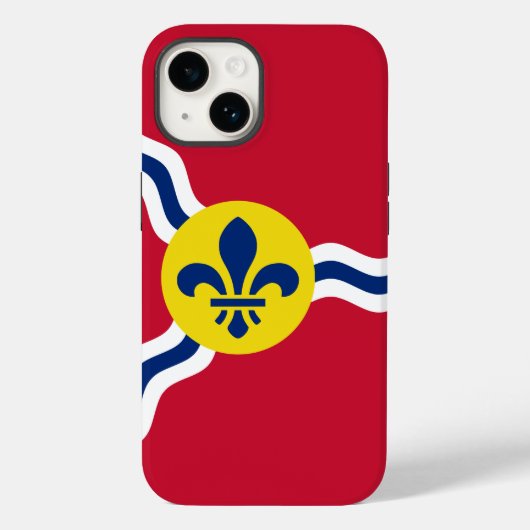 Patriottische Apple Hoesje-Mate, St. Louis Case-Mate iPhone Case (Achterkant)