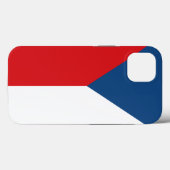 Patriottische Apple Hoesje-Mate, Tsjechische vlag Case-Mate iPhone Case (Achterkant (horizontaal))