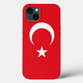 Patriottische Apple Hoesje-Mate, Turkije vlag Case-Mate iPhone Case (Achterkant)
