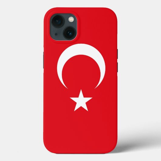 Patriottische Apple Hoesje-Mate, Turkije vlag Case-Mate iPhone Case (Achterkant)
