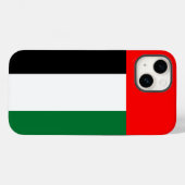 Patriottische Apple Hoesje-Mate, Verenigde Arabisc Case-Mate iPhone Case (Achterkant (horizontaal))