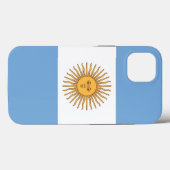 Patriottische Apple Hoesje-Mate, vlag Argentinië Case-Mate iPhone Case (Achterkant (horizontaal))