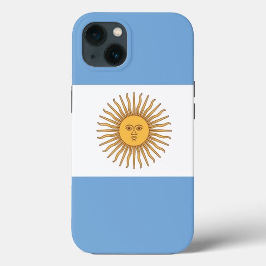 Patriottische Apple Hoesje-Mate, vlag Argentinië Case-Mate iPhone Case (Achterkant)
