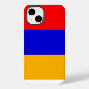 Patriottische Apple Hoesje-Mate, vlag Armenië iPhone 14 Hoesje