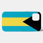 Patriottische Apple Hoesje-Mate, vlag Bahamas Case-Mate iPhone Case (Achterkant (horizontaal))