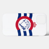 Patriottische Apple Hoesje-Mate, vlag Cincinnati Case-Mate iPhone Case (Achterkant (horizontaal))