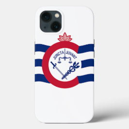 Patriottische Apple Hoesje-Mate, vlag Cincinnati Case-Mate iPhone Case