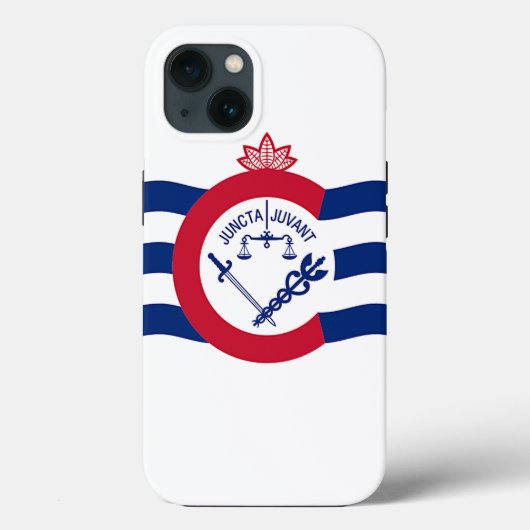 Patriottische Apple Hoesje-Mate, vlag Cincinnati Case-Mate iPhone Case (Achterkant)