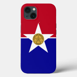 Patriottische Apple Hoesje-Mate, vlag Dallas Case-Mate iPhone Case