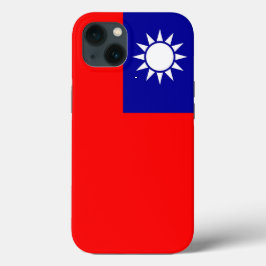 Patriottische Apple Hoesje-Mate, vlag Taiwan Case-Mate iPhone Case