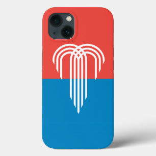 Patriottische Apple Hoesje-Mate, vlag van Kansas C Case-Mate iPhone Case