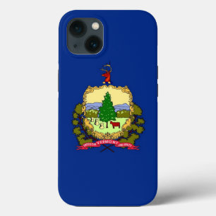 Patriottische Apple Hoesje-Mate, vlag Vermont Case-Mate iPhone Case
