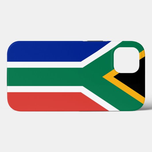 Patriottische Apple Hoesje-Mate, vlag Zuid-Afrika Case-Mate iPhone Case (Achterkant (horizontaal))