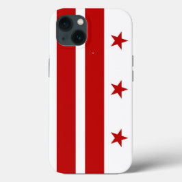 Patriottische Apple Hoesje-Mate, Washington DC Case-Mate iPhone Case