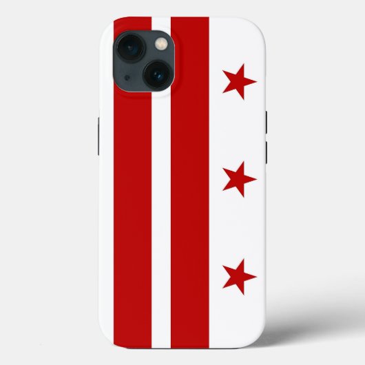Patriottische Apple Hoesje-Mate, Washington DC Case-Mate iPhone Case (Achterkant)