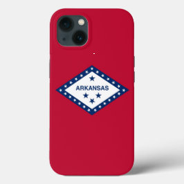 Patriottische Apple iPhone 13 Hoesje-Mate, Arkansa Case-Mate iPhone Case