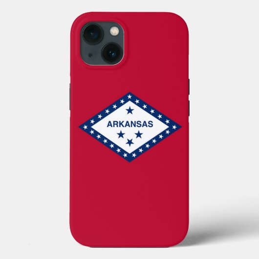 Patriottische Apple iPhone 13 Hoesje-Mate, Arkansa Case-Mate iPhone Case (Achterkant)