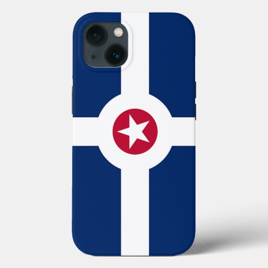 Patriottische Apple iPhone 13 Hoesje-Mate, Indiana Case-Mate iPhone Case (Achterkant)