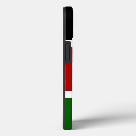 Patriottische Apple iPhone 13 Hoesje-Mate Kenia Case-Mate iPhone Case (Achterkant / Rechts)