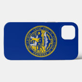 Patriottische Apple iPhone 13 Hoesje-Mate, Nebrask Case-Mate iPhone Case (Achterkant (horizontaal))