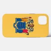 Patriottische Apple iPhone 13 Hoesje-Mate, New Jer Case-Mate iPhone Case (Achterkant (horizontaal))