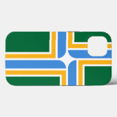 Patriottische Apple iPhone 13 Hoesje-Mate, Portlan Case-Mate iPhone Case (Achterkant (horizontaal))