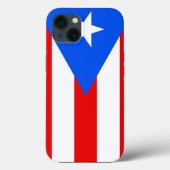 Patriottische Apple iPhone 13 Hoesje-Mate, Puerto Case-Mate iPhone Case (Achterkant)