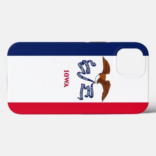 Patriottische Apple iPhone 13 Hoesje-Mate, vlag va Case-Mate iPhone Case (Achterkant (horizontaal))