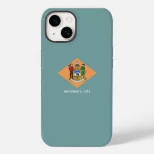 Patriottische Apple iPhone 14 Case-Mate, Delaware Hoesje
