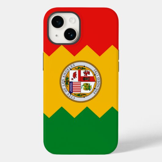 Patriottische Apple iPhone 14 Case-Mate, Los Angel Case-Mate iPhone Case (Achterkant)