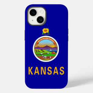 Patriottische Apple iPhone 14 Case-Mate, vlag van Case-Mate iPhone 14 Hoesje