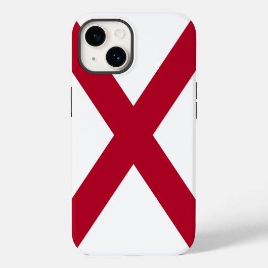 Patriottische Apple iPhone 14 Hoesje-Mate, Alabama Case-Mate iPhone Case (Achterkant)