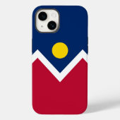 Patriottische Apple iPhone 14 Hoesje-Mate, Denver Case-Mate iPhone Case (Achterkant)