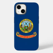 Patriottische Apple iPhone 14 Hoesje-Mate, Idaho f Case-Mate iPhone Case (Achterkant)