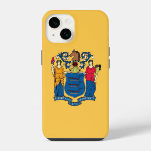 Patriottische Apple iPhone 14 Hoesje-Mate, New Jer Hoesje