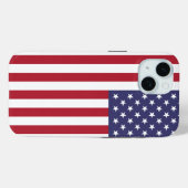 Patriottische Apple iPhone 15 Hoesje-Mate met Amer Case-Mate iPhone Case (Achterkant (horizontaal))