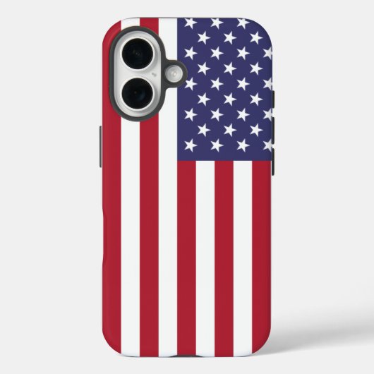 Patriottische Apple iPhone 16 Hoesje-Mate met Amer Case-Mate iPhone Case (Achterkant)