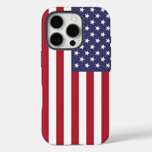 Patriottische Apple iPhone 16 Pro Hoesje-Mate, Ver Hoesje