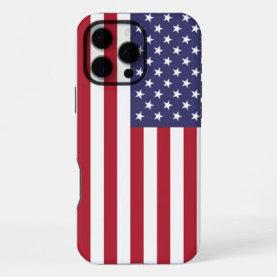 Patriottische Apple iPhone 16 Pro Max Hoes, Vlag v Hoesje