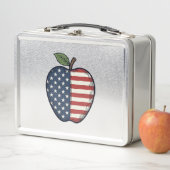 Patriottische Apple Vintage Gravure Vector Design_ (In situ)