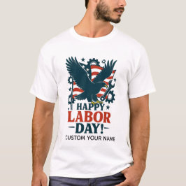 Patriottische Arbeidsdag trots T-shirt