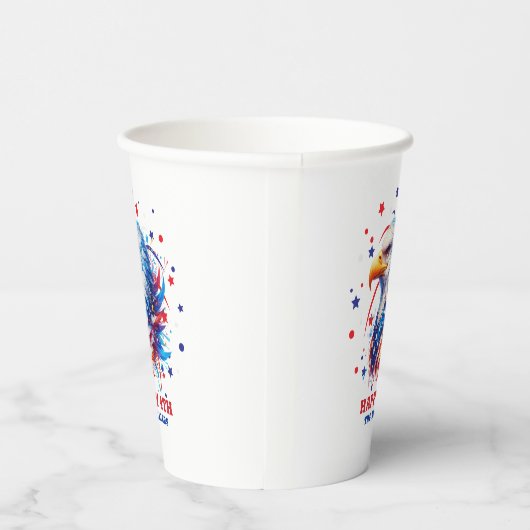 Patriottische Arend Vuurwerk Papieren Bekers (Rechts)