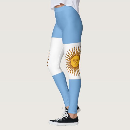 Patriottische Argentijnse vlag Leggings (Links)