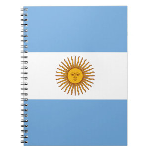 Patriottische Argentijnse vlag Notitieboek