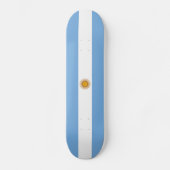 Patriottische Argentijnse vlag Persoonlijk Skateboard (Voorkant)