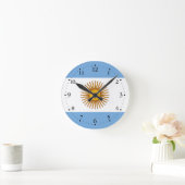 Patriottische Argentijnse vlag Ronde Klok (Huis)