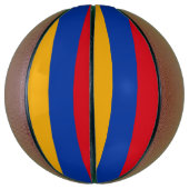 Patriottische Armeense vlag Basketbal (Verticaal)