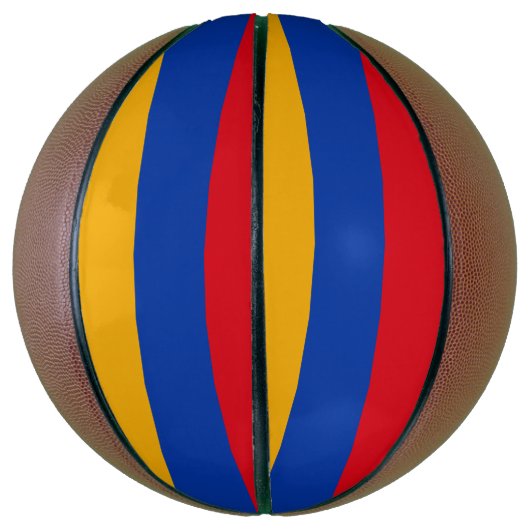 Patriottische Armeense vlag Basketbal (Verticaal)
