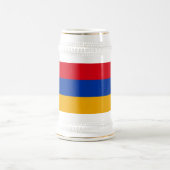 Patriottische Armeense vlag Bierpul (Center)