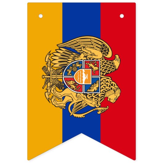 Patriottische Armeense vlag, Birthday Party Armeni Vlaggetjes (Tweede vlag)